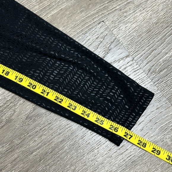 NEW Glyder High Power Legging Print: Black Pebble Gloss Print Sz M - Picture 13 of 13